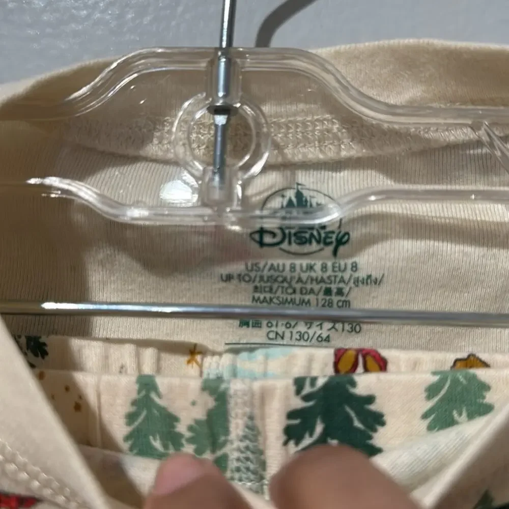 Carter's Christmas Pajamas Disney New No Tags